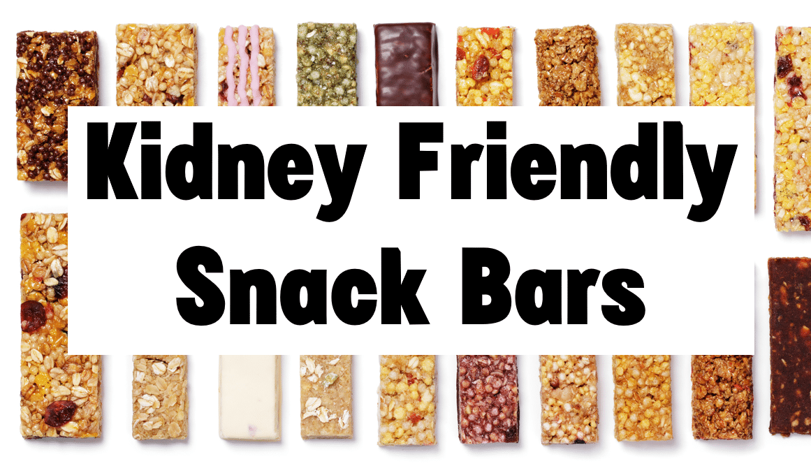 Best Kidney Friendly Granola Bars and Snack Bars