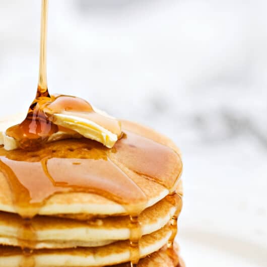 kidney friendly renal diet breakfast idea pancakes